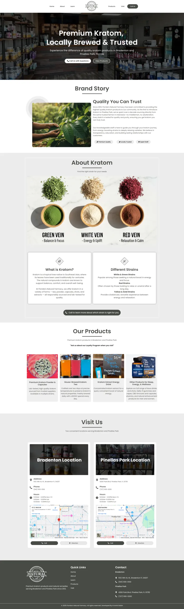 FL Farmacy website preview